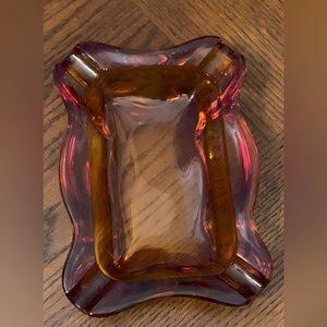 Vintage Amber Glass